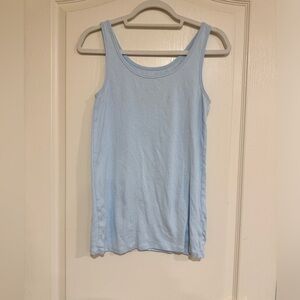 Merona light blue scoop neck tank top​​